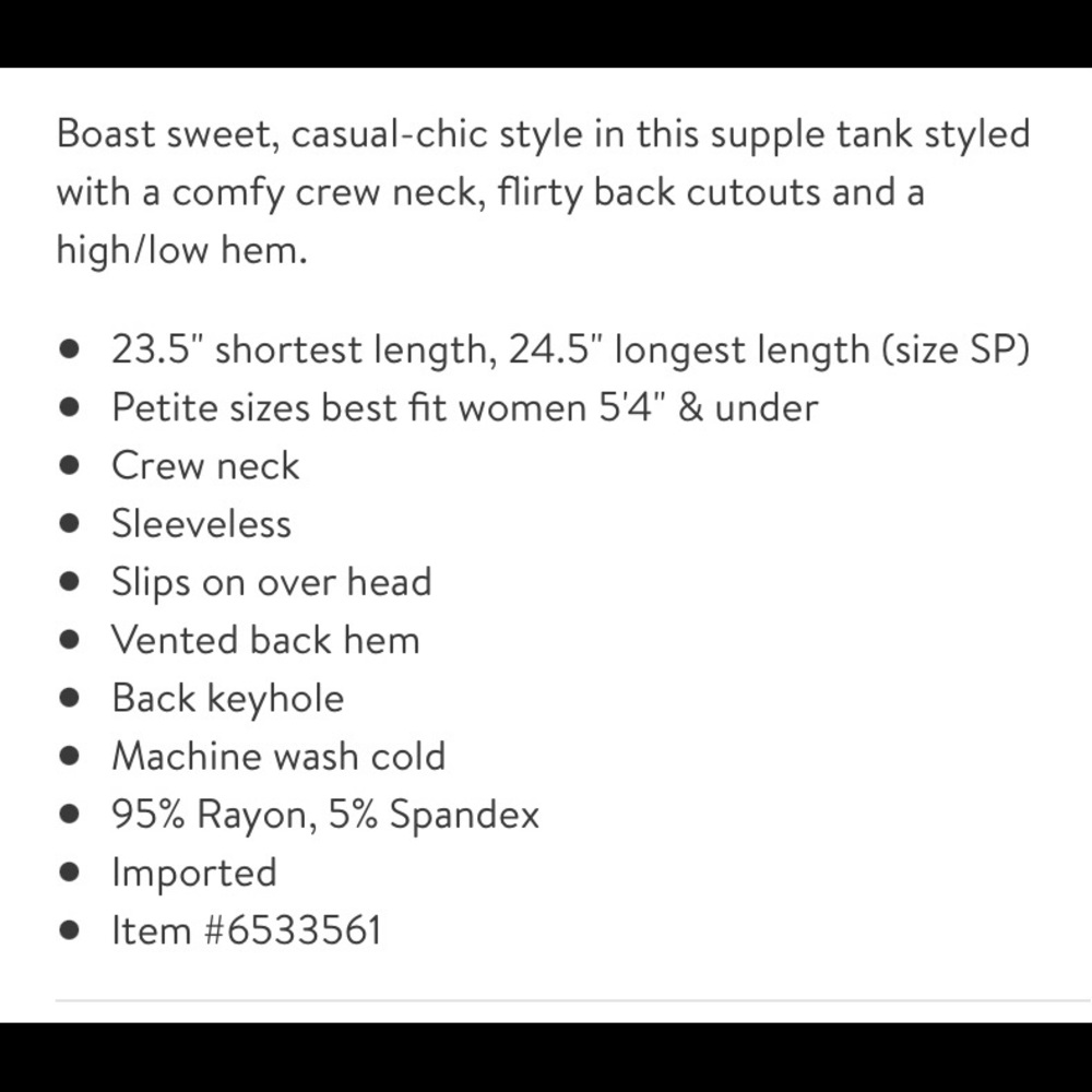 NWOT keyhole back top - Picture 4 of 4